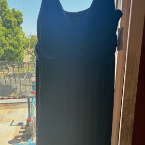 New York & Company Navy Maxi Dress